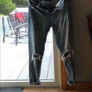 American eagle mom jeans